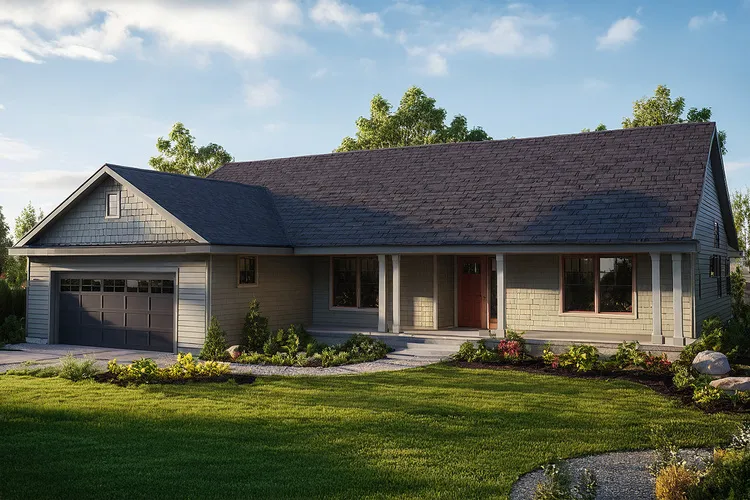 Full Rendering for House Plan #344881