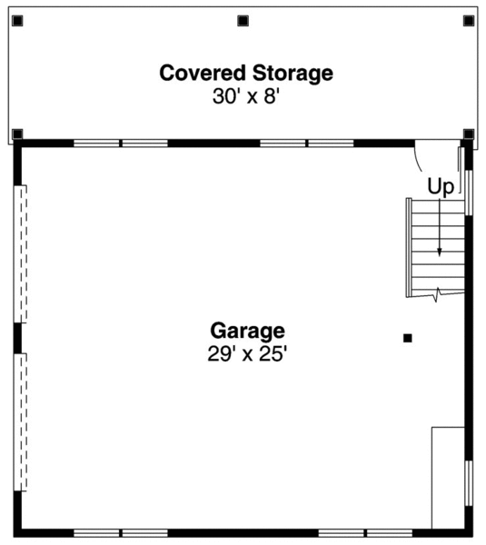 Main Floor Plan for House Plan #344731