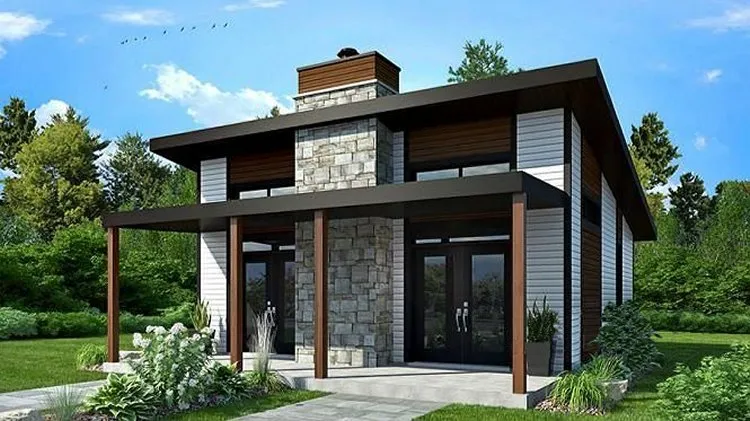 Full Rendering for House Plan #149091