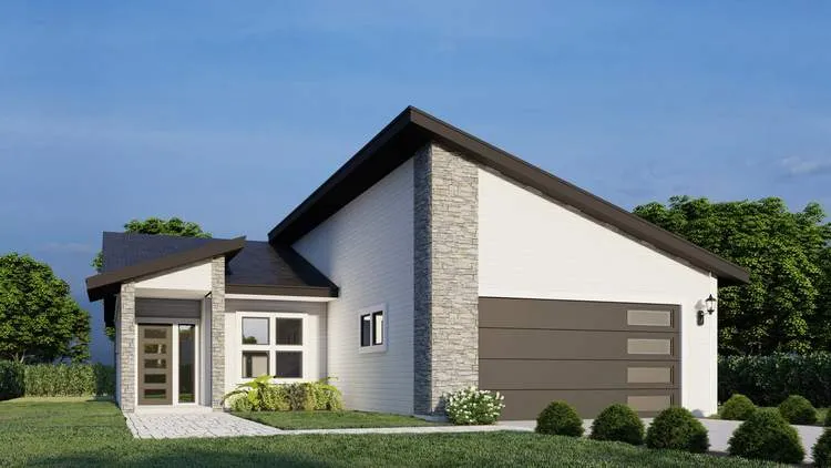 Full Rendering for House Plan #806941