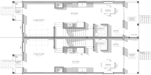 Main Floor Plan for House Plan #765681