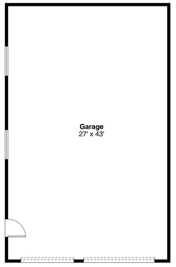 Main Floor Plan for House Plan #342321