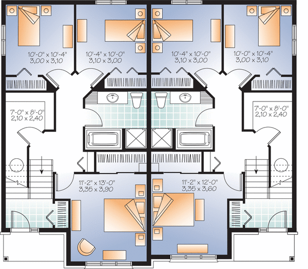 Basement Plan for House Plan #148703