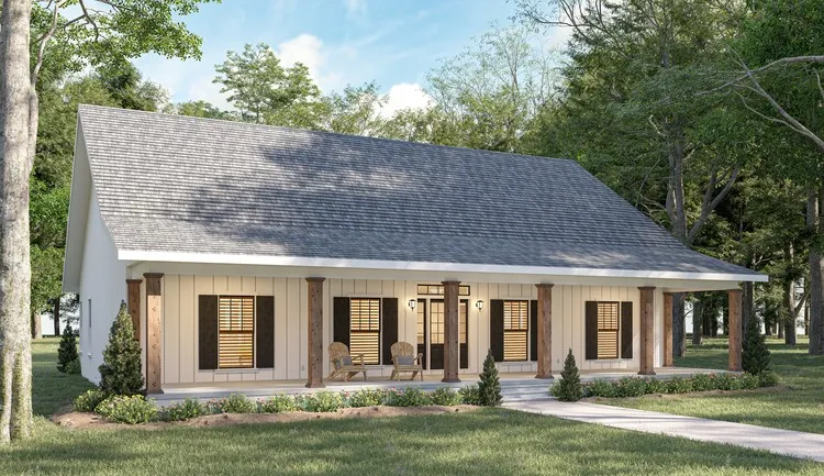 Full Rendering for House Plan #436902