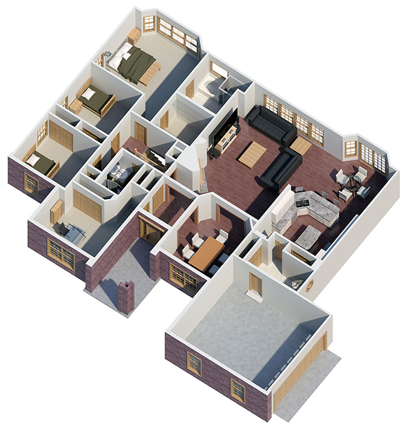 Plan for House Plan #633842