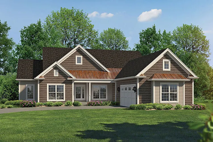 Full Rendering for House Plan #634722