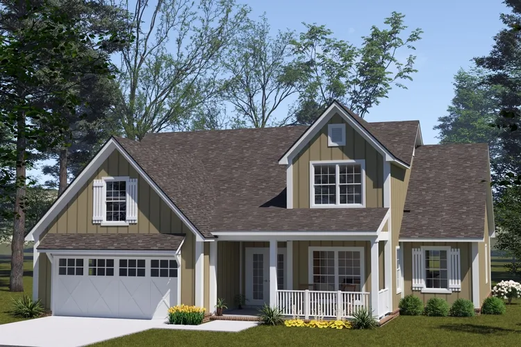Full Rendering for House Plan #246791