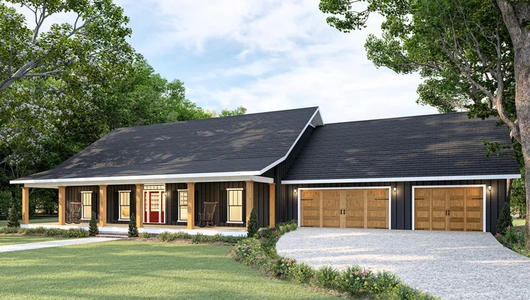 Full Rendering for House Plan #437902