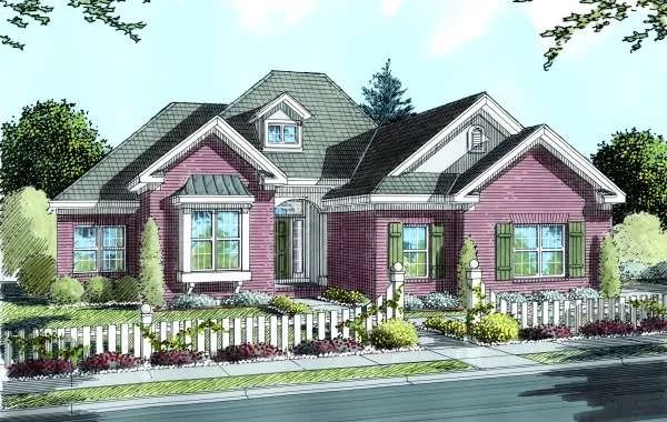 Full Rendering for House Plan #248842