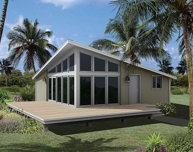 Full Rendering for House Plan #634870