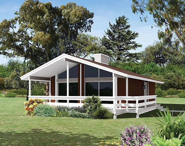 Full Rendering for House Plan #632970