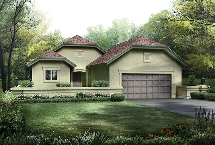 Full Rendering for House Plan #632251