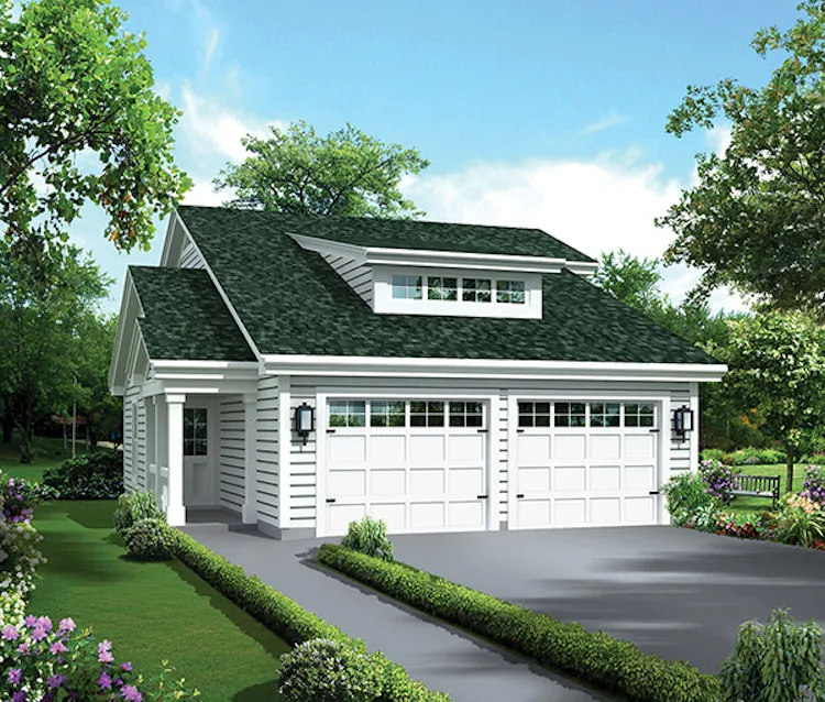 Full Rendering for House Plan #631061