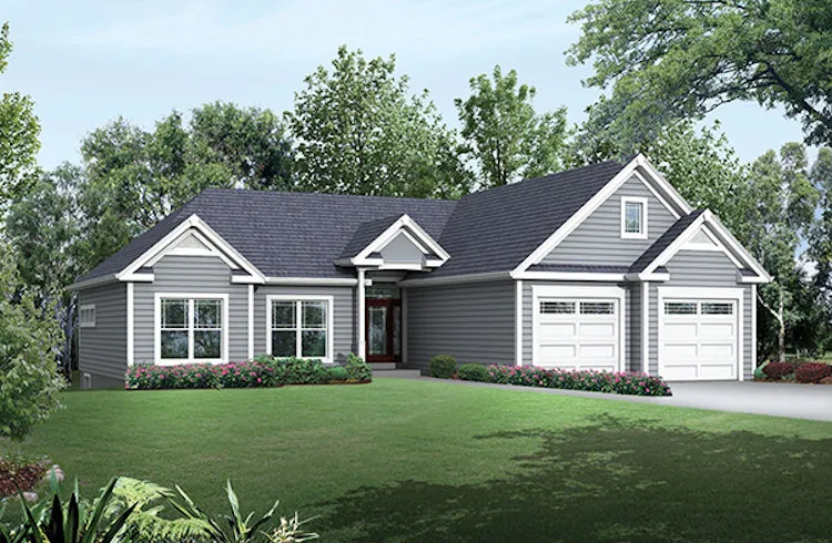 Full Rendering for House Plan #630012