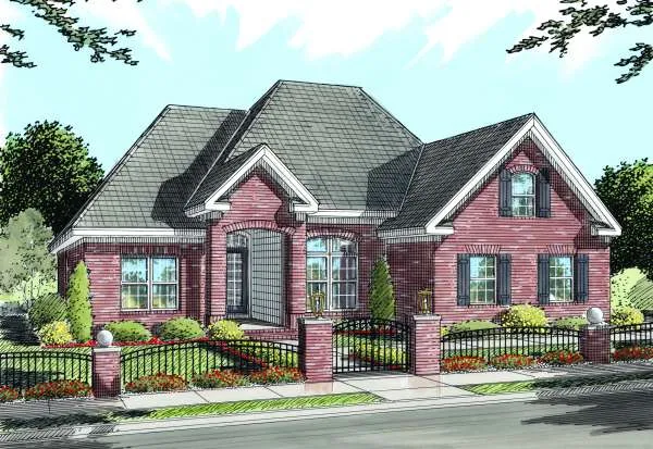 Full Rendering for House Plan #248142