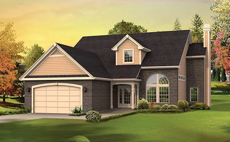 Full Rendering for House Plan #630632