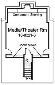 Basement Plan for House Plan #632873