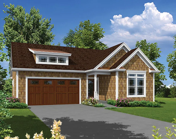 Full Rendering for House Plan #632671