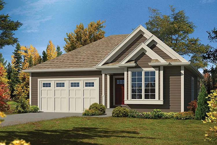 Full Rendering for House Plan #637631