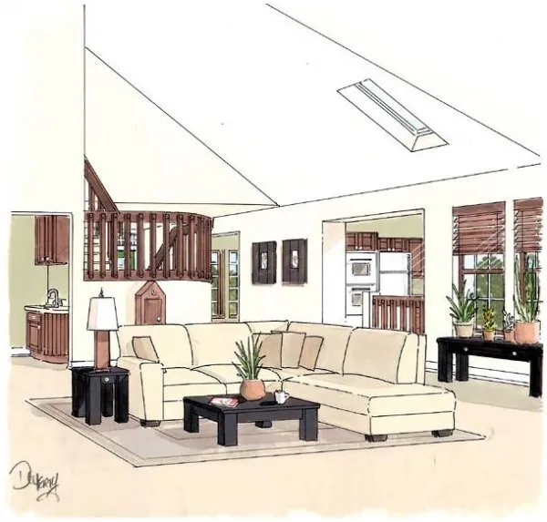InteriorPhoto for House Plan #182524