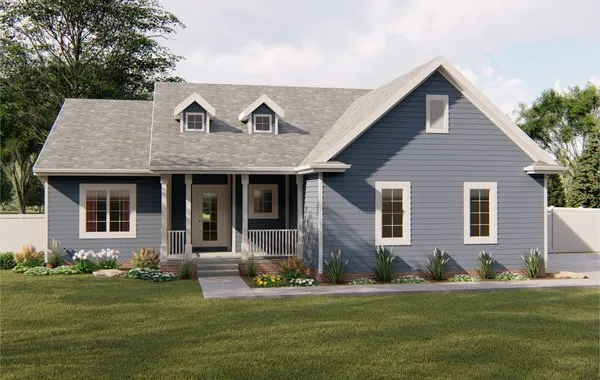 Full Rendering for House Plan #707351