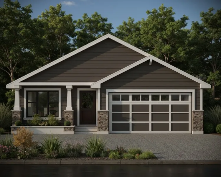Full Rendering for House Plan #800421