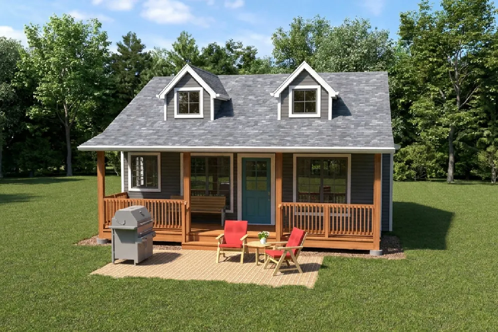 ExteriorPhoto for House Plan #202050