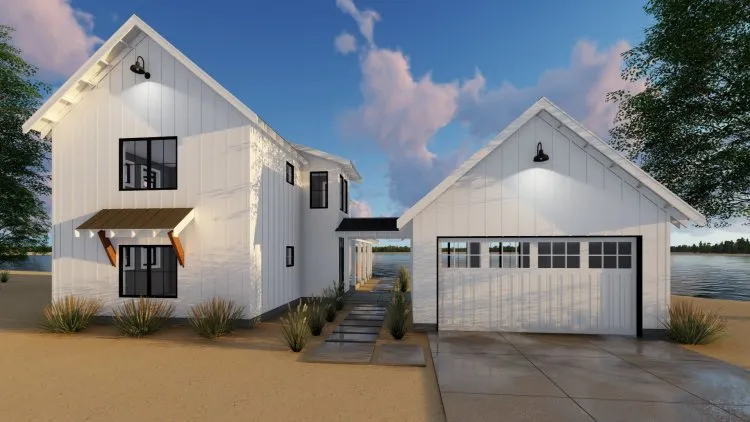 Full Rendering for House Plan #707571