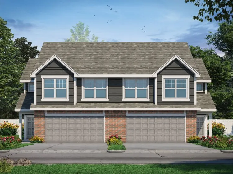 Full Rendering for House Plan #154602
