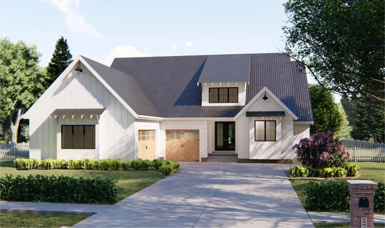 Full Rendering for House Plan #701091