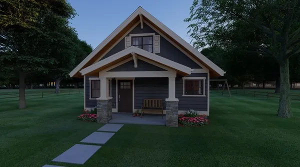 ExteriorPhoto for House Plan #195525