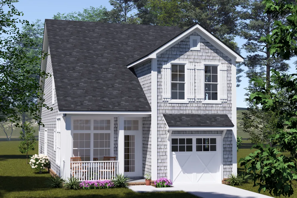 Full Rendering for House Plan #243931