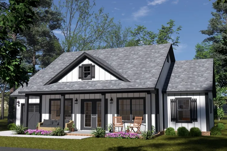Full Rendering for House Plan #242211