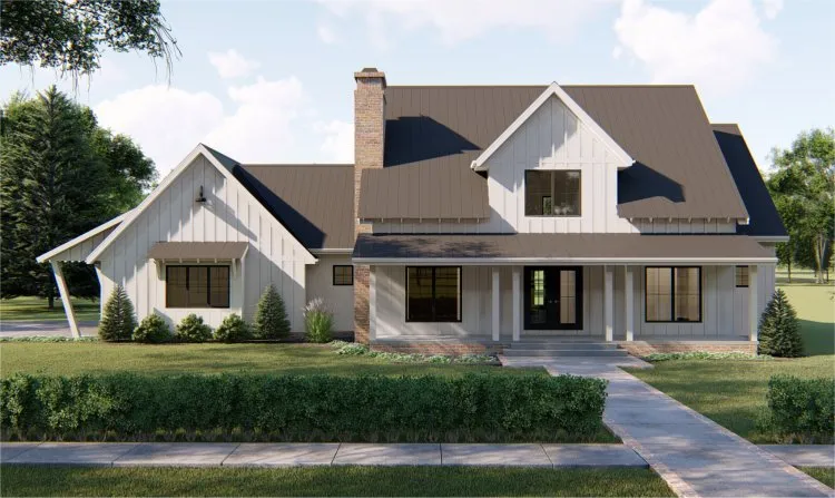 Full Rendering for House Plan #704332