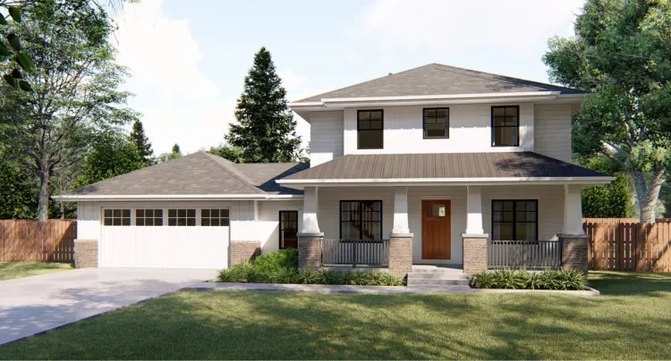 Full Rendering for House Plan #701522