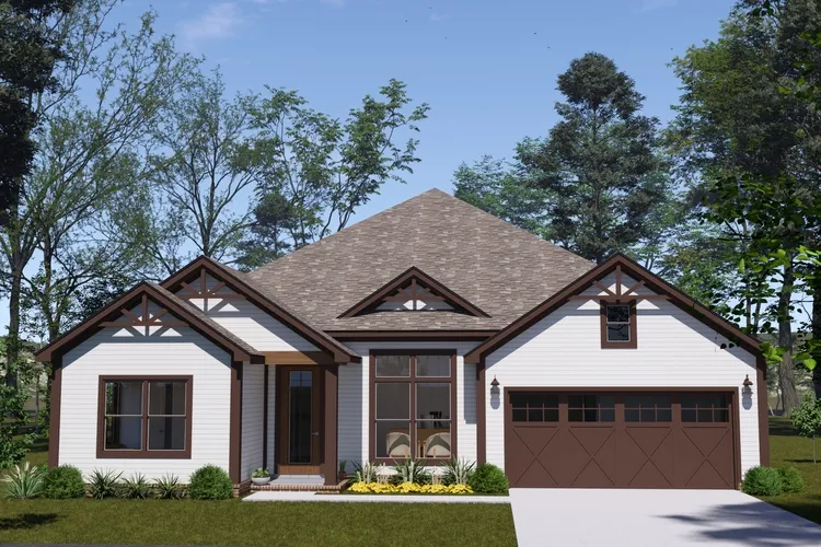 Full Rendering for House Plan #244581