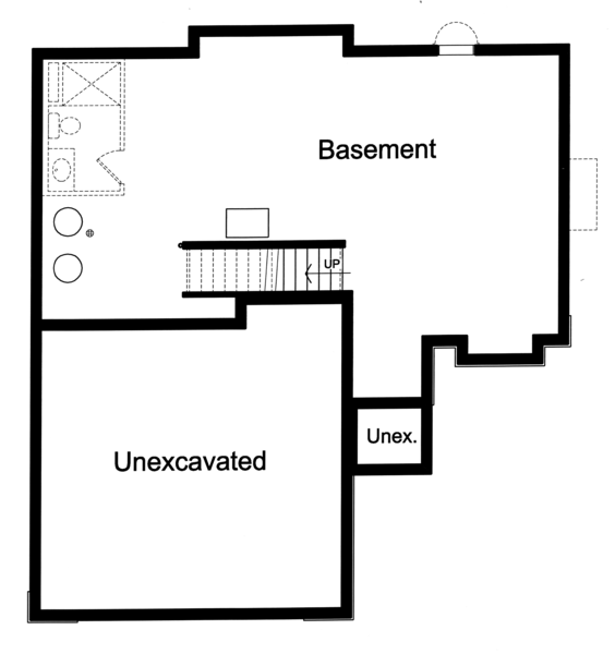 Basement Plan for House Plan #530751