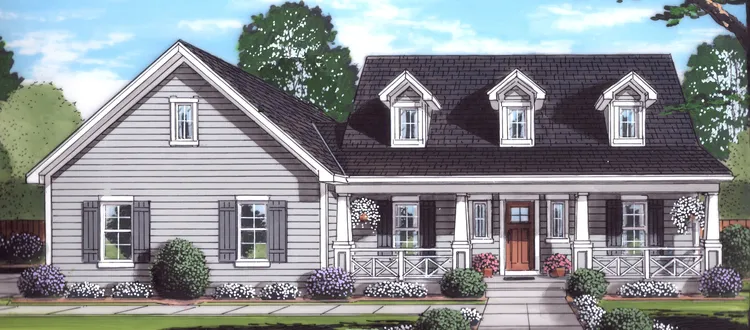 Full Rendering for House Plan #530971