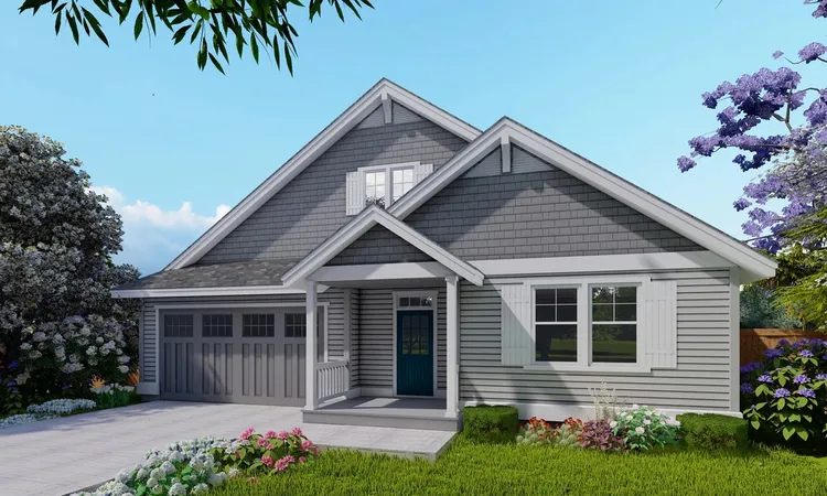 Full Rendering for House Plan #850781