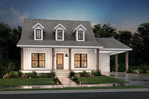 ExteriorPhoto for House Plan #300090