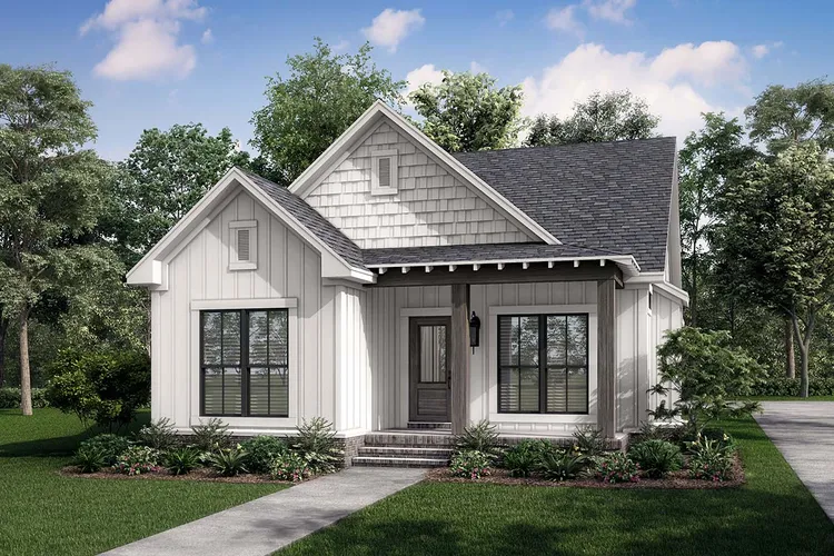 Full Rendering for House Plan #300031