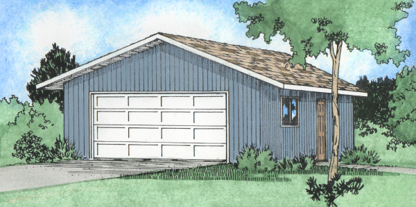 Full Rendering for House Plan #202016