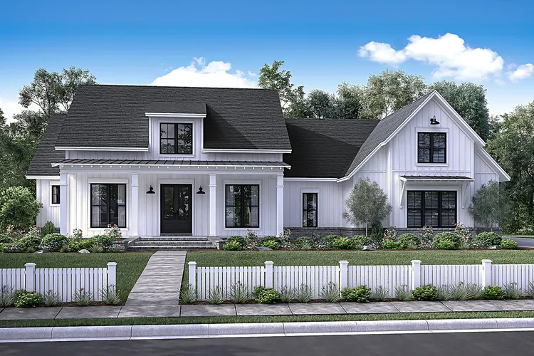 Full Rendering for House Plan #306862