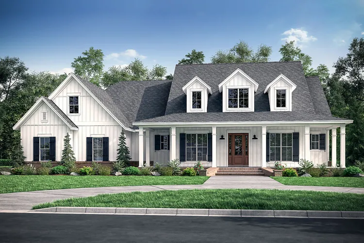 Full Rendering for House Plan #306292