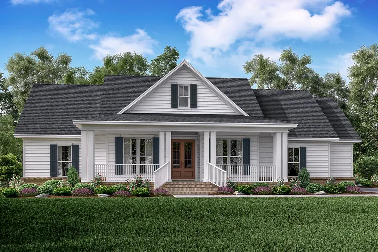 Full Rendering for House Plan #303991