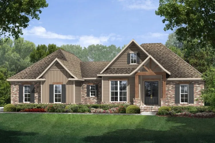 Full Rendering for House Plan #309671