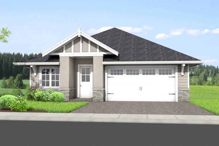 Full Rendering for House Plan #597032