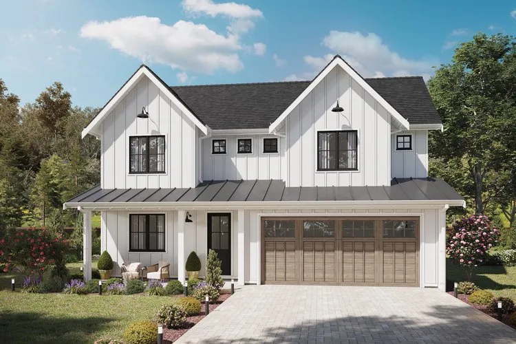 Full Rendering for House Plan #591242