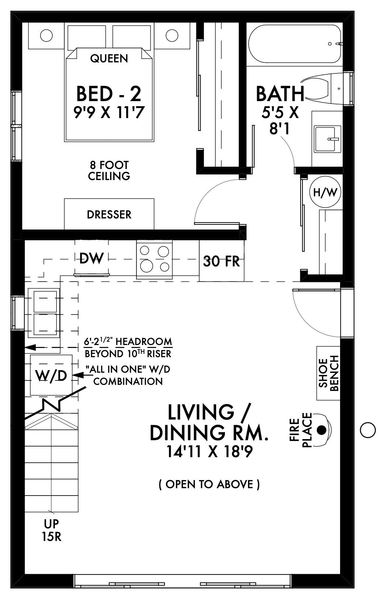 Main Floor Plan for House Plan #593981