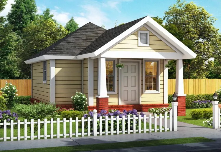 Full Rendering for House Plan #242140